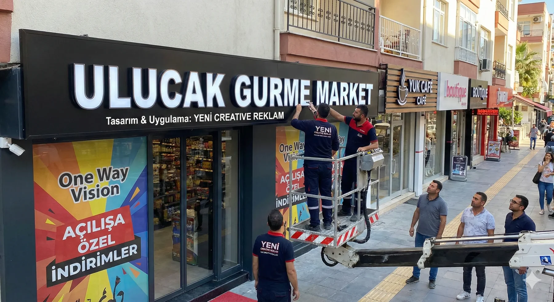 İzmir Kemalpaşa Ulucak Reklam Tabela