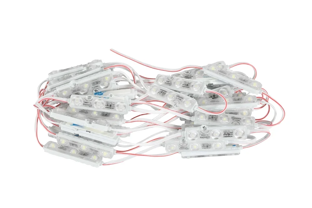 LED Modüller (3 Çip, Su Geçirmez, RGB)